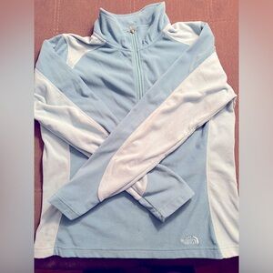 North Face half zip up fleece